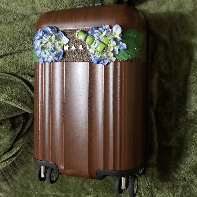 TITANﾃﾞｺﾚｰｼｮﾝｷｬﾘｰﾊﾞｯｸﾞMARI メンズのバッグ(トラベルバッグ/スーツケース)の商品写真