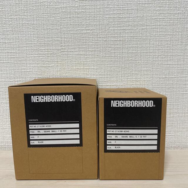 NEIGHBORHOOD(ネイバーフッド)のSRL . SQUARE SMALL / CE-POT 2個セット ハンドメイドのフラワー/ガーデン(プランター)の商品写真