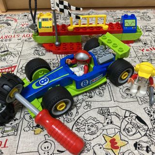 レゴ(Lego)のうみうし様専用　レゴ　デュプロ　レーシングチーム　6143(積み木/ブロック)