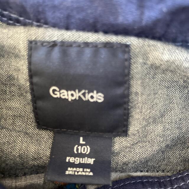 GAP Kids(ギャップキッズ)のGAP デザインシャツ　140cm キッズ/ベビー/マタニティのキッズ服男の子用(90cm~)(Tシャツ/カットソー)の商品写真
