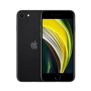 アイフォーン(iPhone)の【未使用】iPhoneSE2 64GB ブラック【au版SIMロック解除済】(スマートフォン本体)