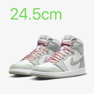 ナイキ(NIKE)のウィメンズエアジョーダン1  ハイ　Seafoam(スニーカー)