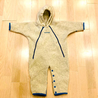 モンベル(mont bell)の子供服 モンベル フリースカバーオールサイズ50-70(カバーオール)