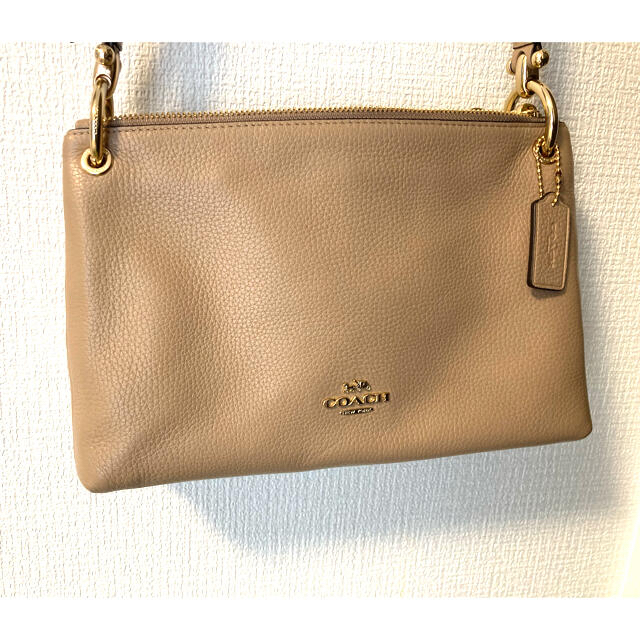 期間限定お値下げ♡coach ショルダーバッグ✳︎✳︎ベージュレディース