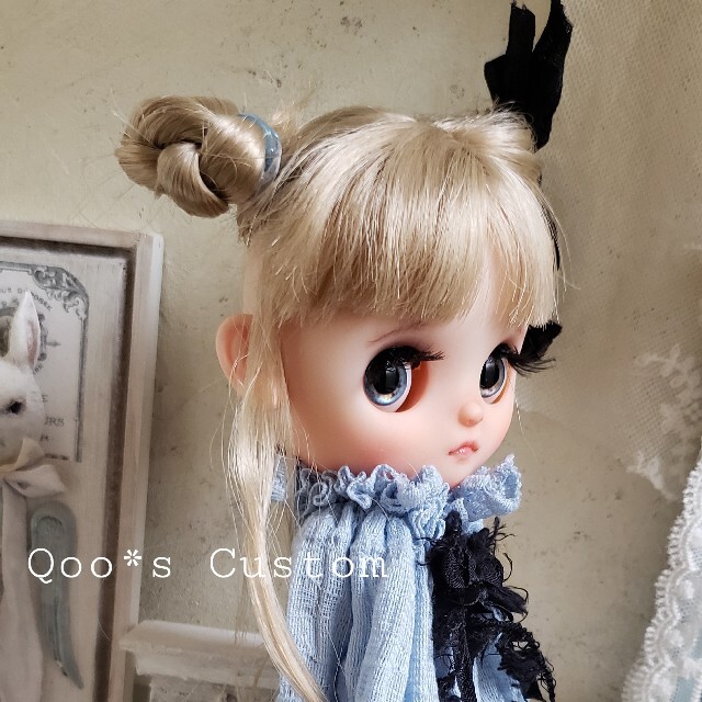 Qoo*s Custom カスタムミディブライス・メラニーユビークガールハンドメイド