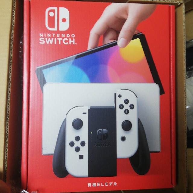 家庭用ゲーム機本体新型 Nintendo Switch 有機ELモデル ホワイト 本体