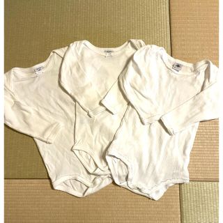 プチバトー(PETIT BATEAU)のプチバトー　ボディ　12m(ロンパース)