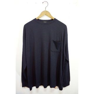 コモリ(COMOLI)の新品 21AW COMOLI コモリ サマーウール 長袖クルー 1018L▲(Tシャツ/カットソー(七分/長袖))