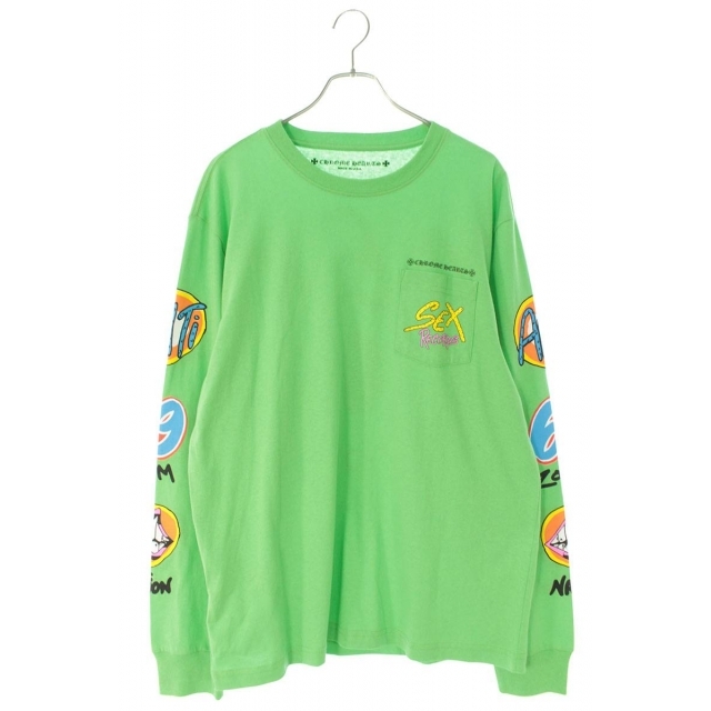 クロムハーツ MATTY BOYsexrecordsプリント長袖カットソー