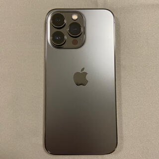 アイフォーン(iPhone)の新品 iPhone13 pro 256GB グラファイト アップル版SIMフリー(スマートフォン本体)