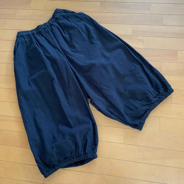 新品＊SUNVALLEY＊綿麻起毛裾ギャザーパンツ 4