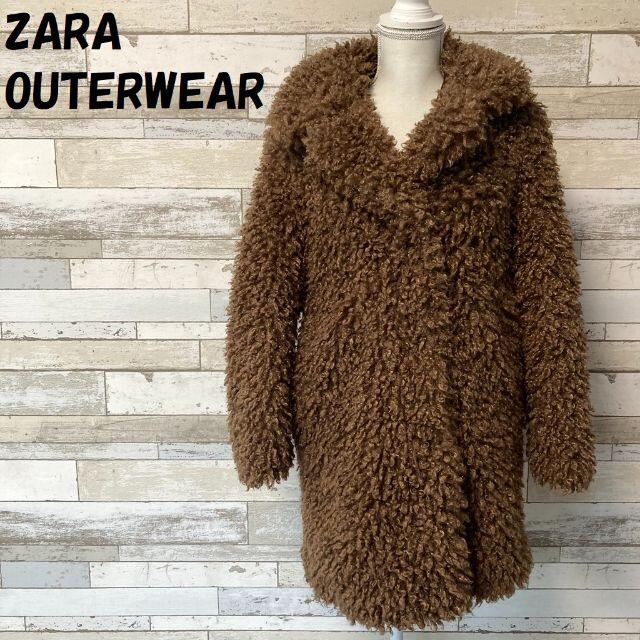 ZARA プードルファーコート - アウター