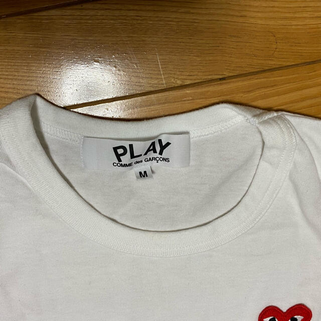 COMME des GARCONS(コムデギャルソン)のコムデギャルソン　PLAY Tシャツ レディースのトップス(Tシャツ(半袖/袖なし))の商品写真