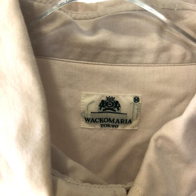 Wackomaria バックプリントボタンダウンシャツ