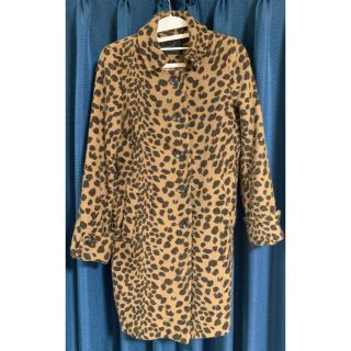 値下HYSTERIC GLAMOURヒステリックグラマー レオパード柄コート