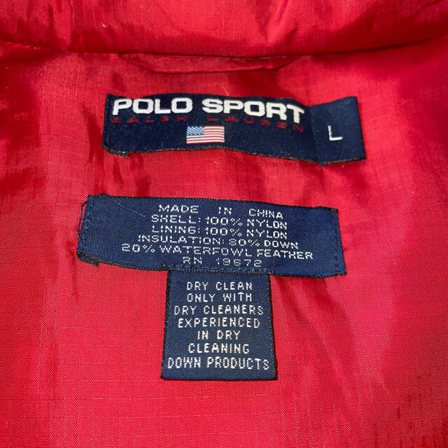 POLO RALPH LAUREN(ポロラルフローレン)の90s ポロスポーツラルフローレン RALPH LAUREN ダウンジャケット メンズのジャケット/アウター(ダウンジャケット)の商品写真