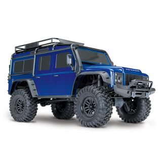 トラクサス TRX4 ディフェンダー D110 ブルー RTR クローラー(ホビーラジコン)