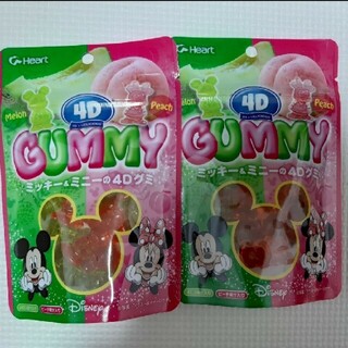 ディズニー(Disney)のミッキー&ミニー　4Dグミ(菓子/デザート)