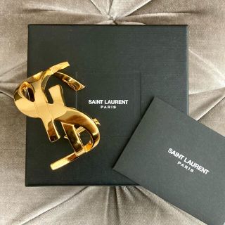 サンローラン(Saint Laurent)のサンローラン ❤️✨ ロゴ バングル(ブレスレット/バングル)