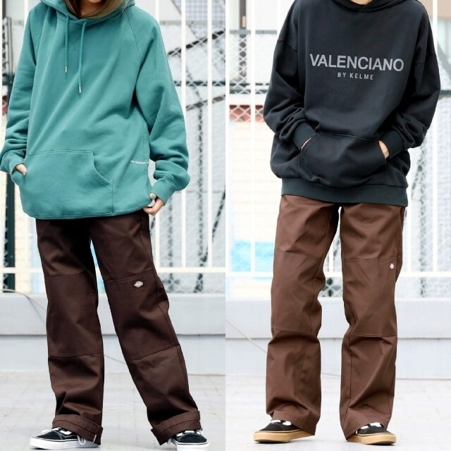 Dickies(ディッキーズ)の新品 ディッキーズ USモデル ダブルニー ワークパンツ ダークブラウン W34 メンズのパンツ(ワークパンツ/カーゴパンツ)の商品写真