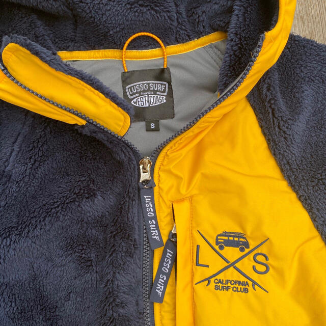 THE NORTH FACE(ザノースフェイス)のあったかい♡LUSSO SURF フリースジャケット　yellow Lサイズ☆ メンズのジャケット/アウター(ブルゾン)の商品写真