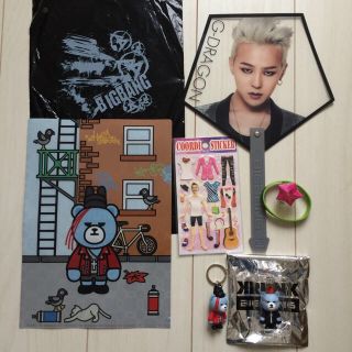 ビッグバン(BIGBANG)のBIGBANG  ビックバン ツアーグッズ 非売品GD ジヨン g-dragon(アイドルグッズ)