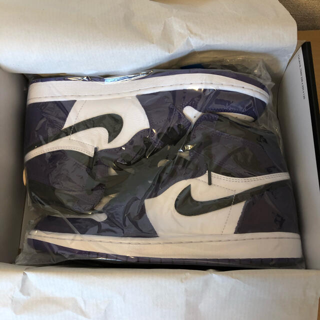 NIKE(ナイキ)のAIR JORDAN 1 RETRO HIGH OG COURT PURPLE メンズの靴/シューズ(スニーカー)の商品写真