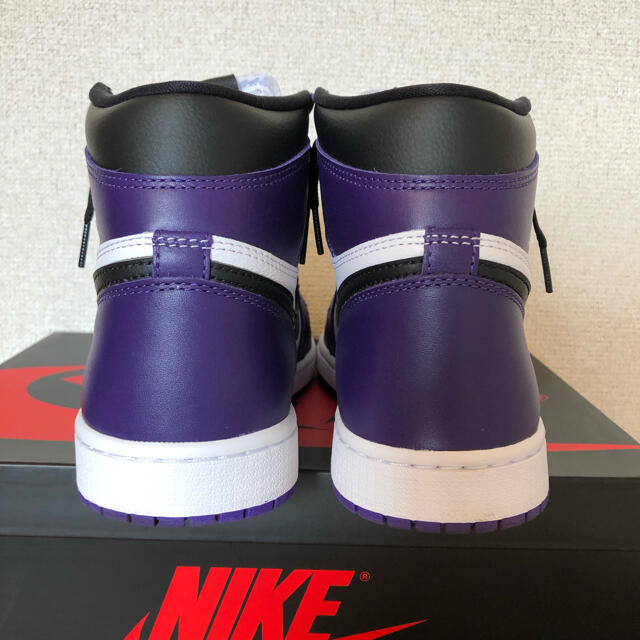 NIKE(ナイキ)のAIR JORDAN 1 RETRO HIGH OG COURT PURPLE メンズの靴/シューズ(スニーカー)の商品写真