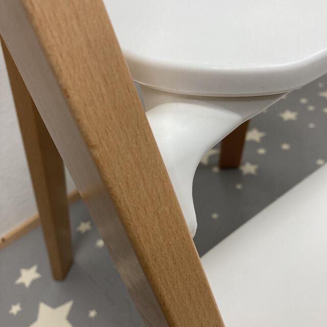 Stokke(ストッケ)の＊美品＊ストッケ　ステップス　ベビーチェア　ナチュラル キッズ/ベビー/マタニティの寝具/家具(その他)の商品写真