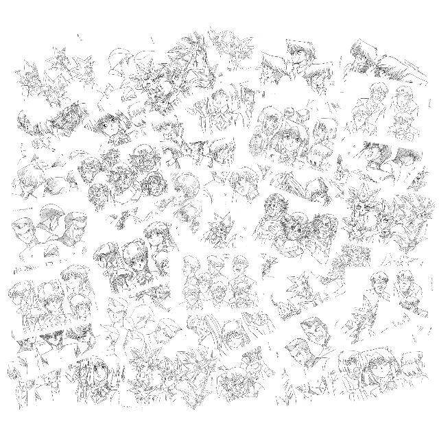 遊☆戯☆王 (アニメ第1作 東映アニメーション版)遊戯王 設定資料 制作資料 【 エンタメ/ホビーのアニメグッズ(その他)の商品写真