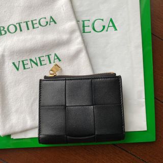 ボッテガヴェネタ(Bottega Veneta)のBOTTEGA VENETA  イントレチャート　ウォレット　ブラック(財布)