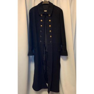 ヨウジヤマモト(Yohji Yamamoto)のyohji yamamoto homme 19aw 金ボタン　ナポレオンコート(チェスターコート)