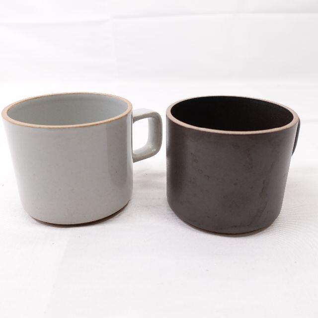 HASAMI PORCELAIN　マグカップ　ブラック/グレー インテリア/住まい/日用品のキッチン/食器(グラス/カップ)の商品写真