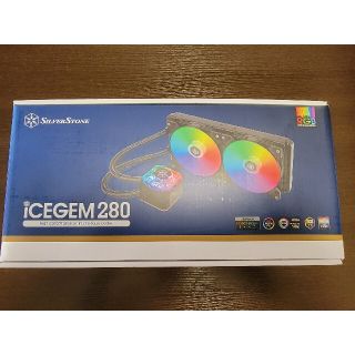 SILVERSTONE ICEGEM 280 簡易水冷 美品！(PCパーツ)