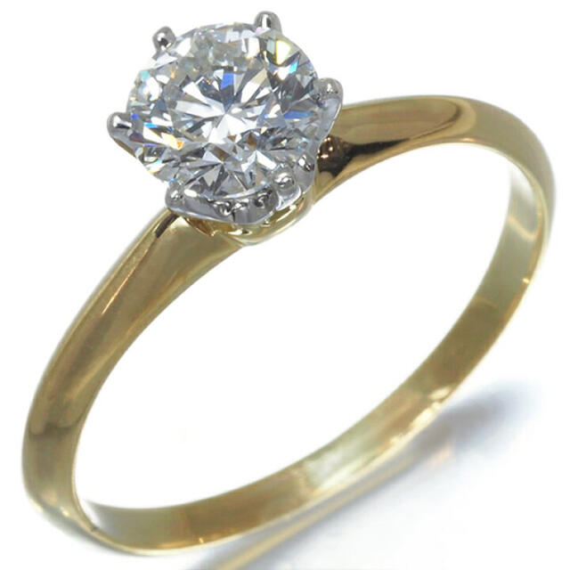 リング(指輪) ティファニー k18 ダイヤモンド ソリティア 0.73ct