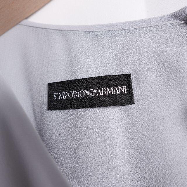 Emporio Armani(エンポリオアルマーニ)のEMPORIO ARMANI　バイカラードレス　レディース　ライトブルー/ピンク レディースのワンピース(ロングワンピース/マキシワンピース)の商品写真