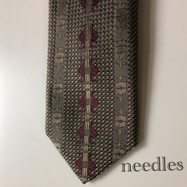 Needles(ニードルス)のneedles スリムタイ✨ メンズのファッション小物(ネクタイ)の商品写真