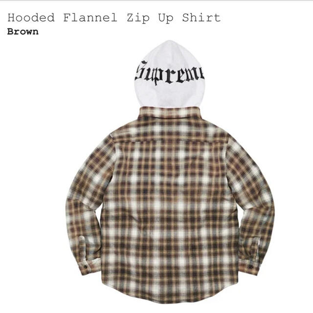 Supreme Hooded Flannel Zip Up Shirt 2