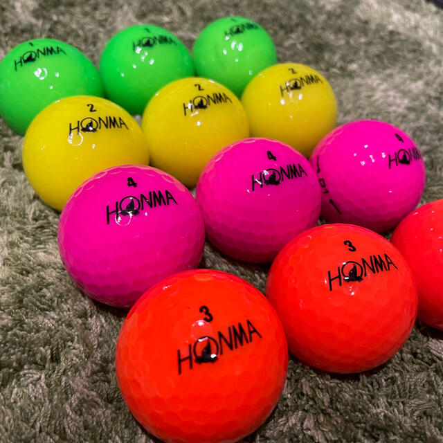 HONMA ゴルフボール 新品 箱なし スポーツ/アウトドアのゴルフ(その他)の商品写真