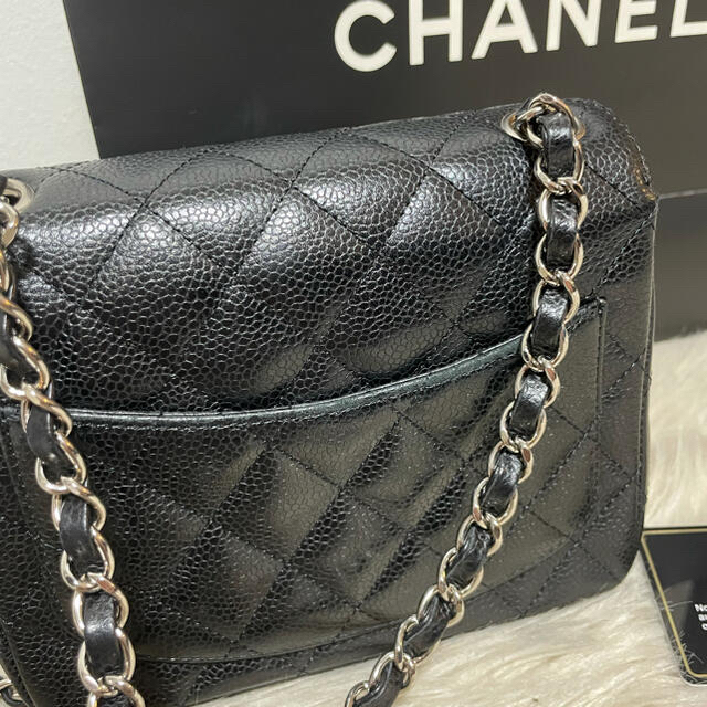 CHANEL(シャネル)のやく様専用　CHANEL キャビアスキンミニマトラッセ レディースのバッグ(ショルダーバッグ)の商品写真