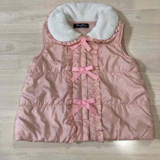 ベビー キッズ 子供服95　冬ベスト(ジャケット/上着)