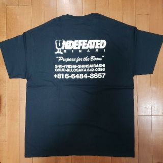 アンディフィーテッド(UNDEFEATED)のundefeated Tシャツ　XL(Tシャツ/カットソー(半袖/袖なし))