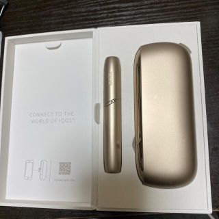 アイコス(IQOS)のiQOSDUO  ゴールド  最終値下げ！(タバコグッズ)