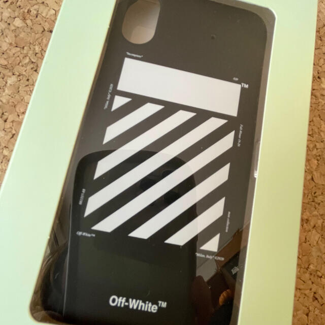 OFF-WHITE(オフホワイト)のoff-white iPhonex、xsケース　新品！ スマホ/家電/カメラのスマホアクセサリー(iPhoneケース)の商品写真