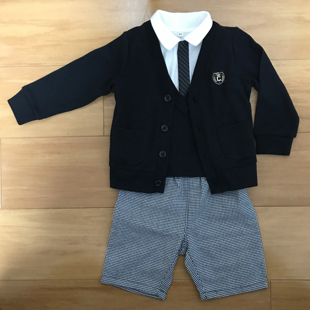 3点セット！【美品】子供服 キッズ フォーマル 男の子 80 長袖 | フリマアプリ ラクマ