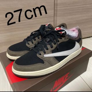 ナイキ(NIKE)のAIR JORDAN1 LOW SP travis scott 27cm 新品(スニーカー)