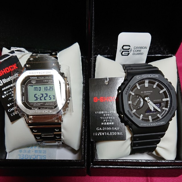 [セット]CASIO GMW-B5000D-1JF GA-2100-1AJF