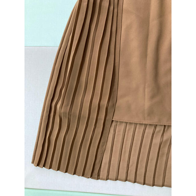 STUDIOUS(ステュディオス)のCLANE 切替プリーツスカート レディースのスカート(ロングスカート)の商品写真