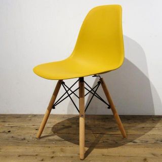 イームズ DSWシェルチェア イス 椅子 Eames 家具 茶 /NT