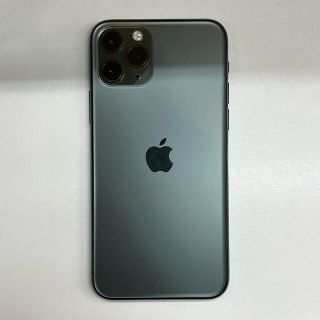 アップル(Apple)のiPhone 11 Pro ミッドナイトグリーン 64 GB SIMフリー(スマートフォン本体)